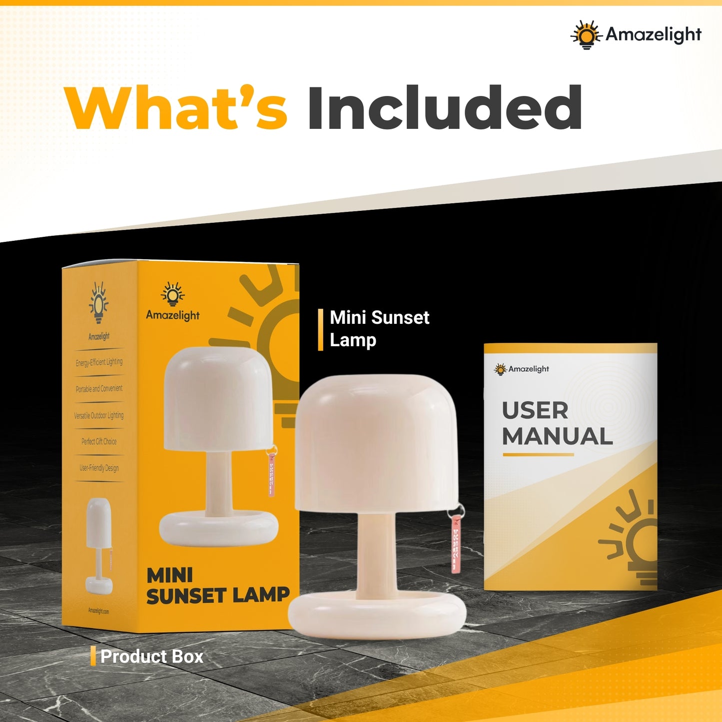Mini Sunset Lamp