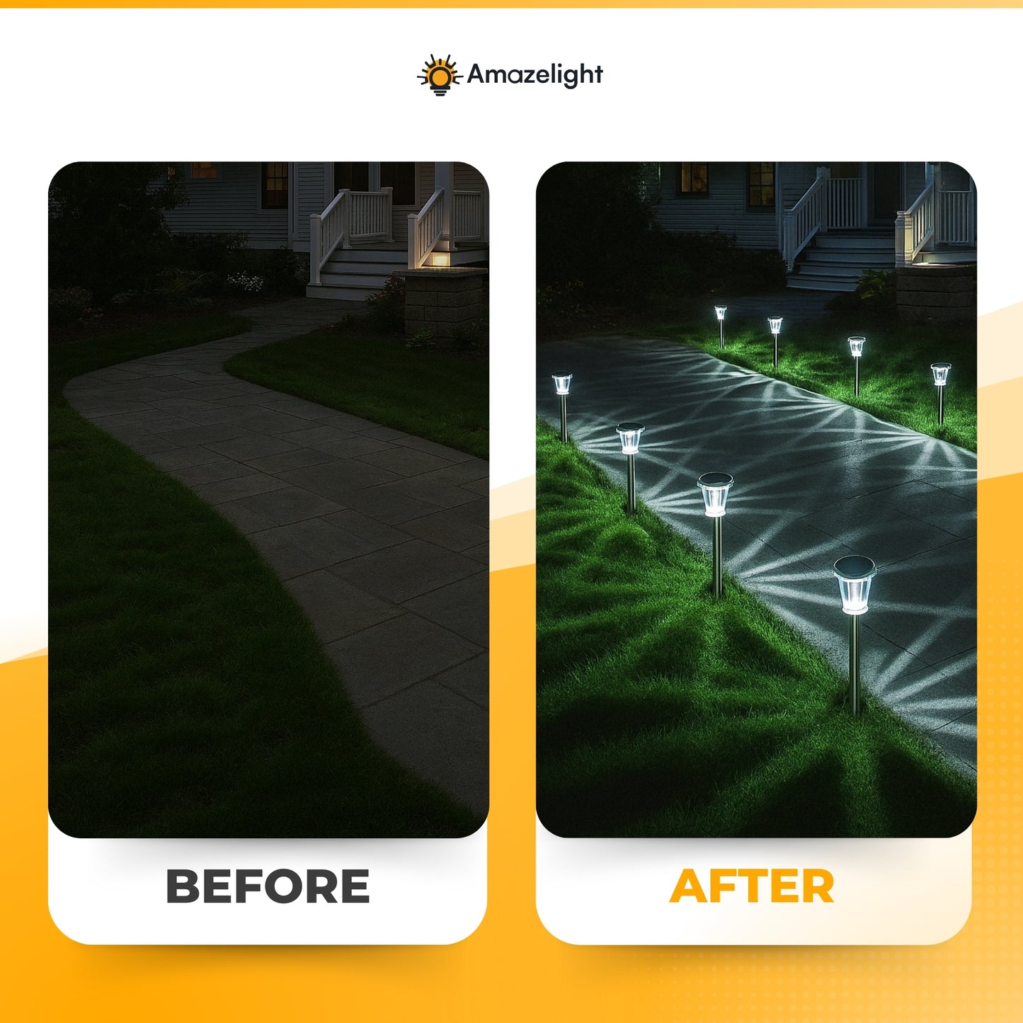Amaze Solar Outdoor Lights