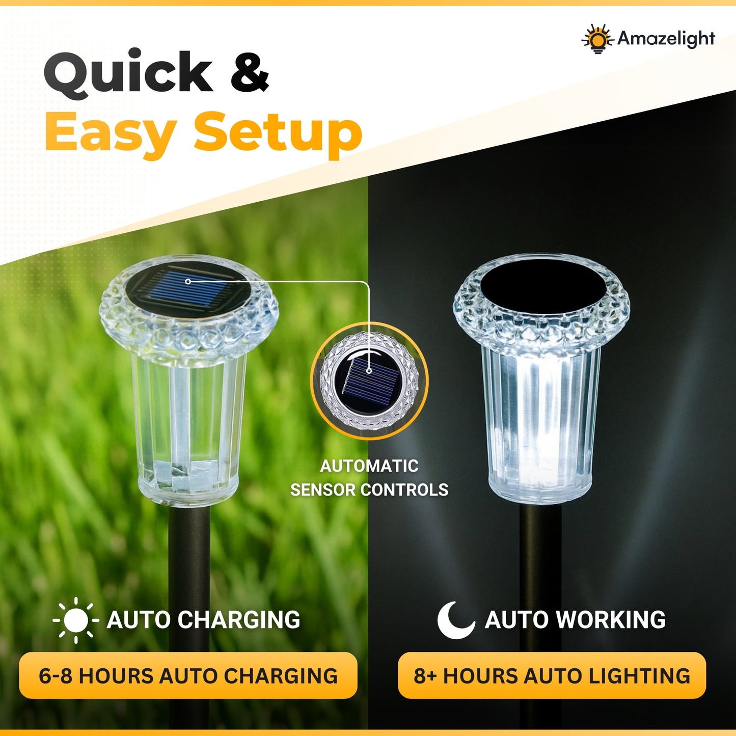 Amaze Solar Outdoor Lights
