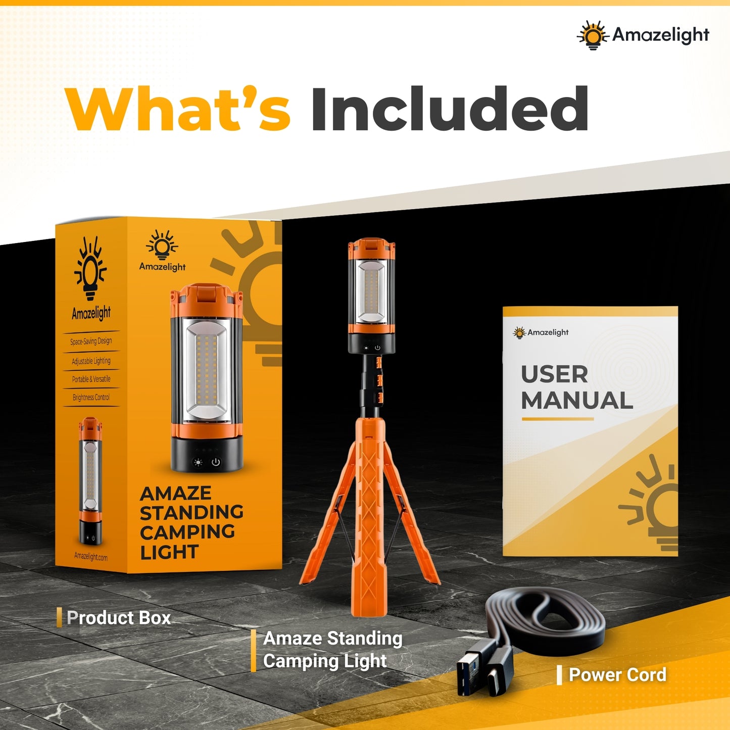 Amaze Standing Camping Light