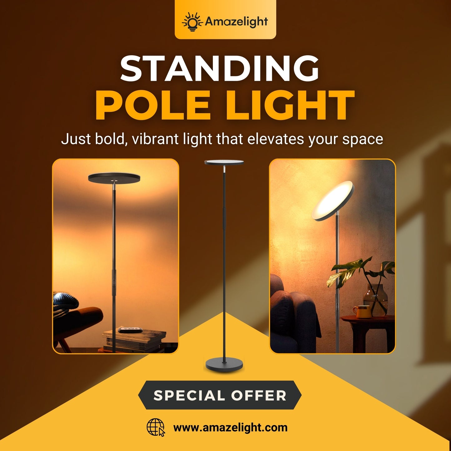 Amaze Standing Pole Light