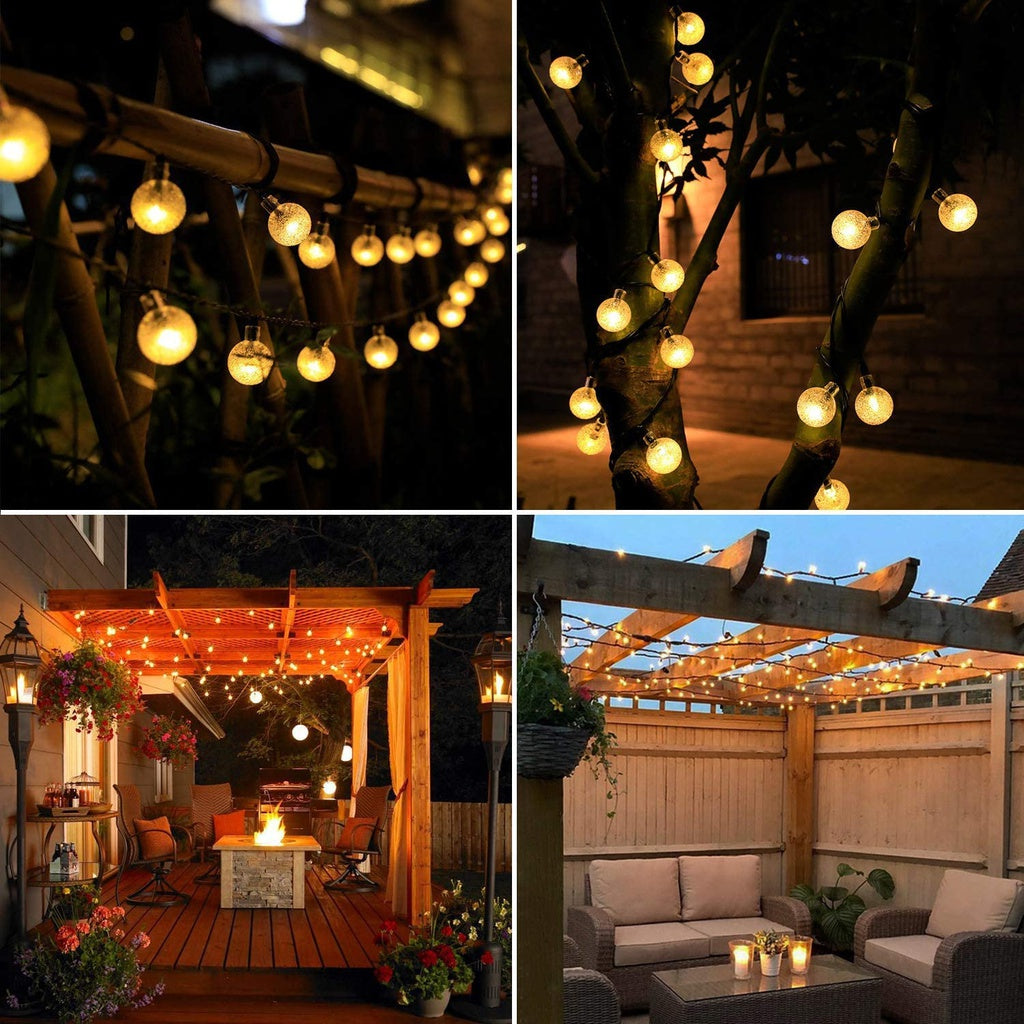 Globe Solar String Lights