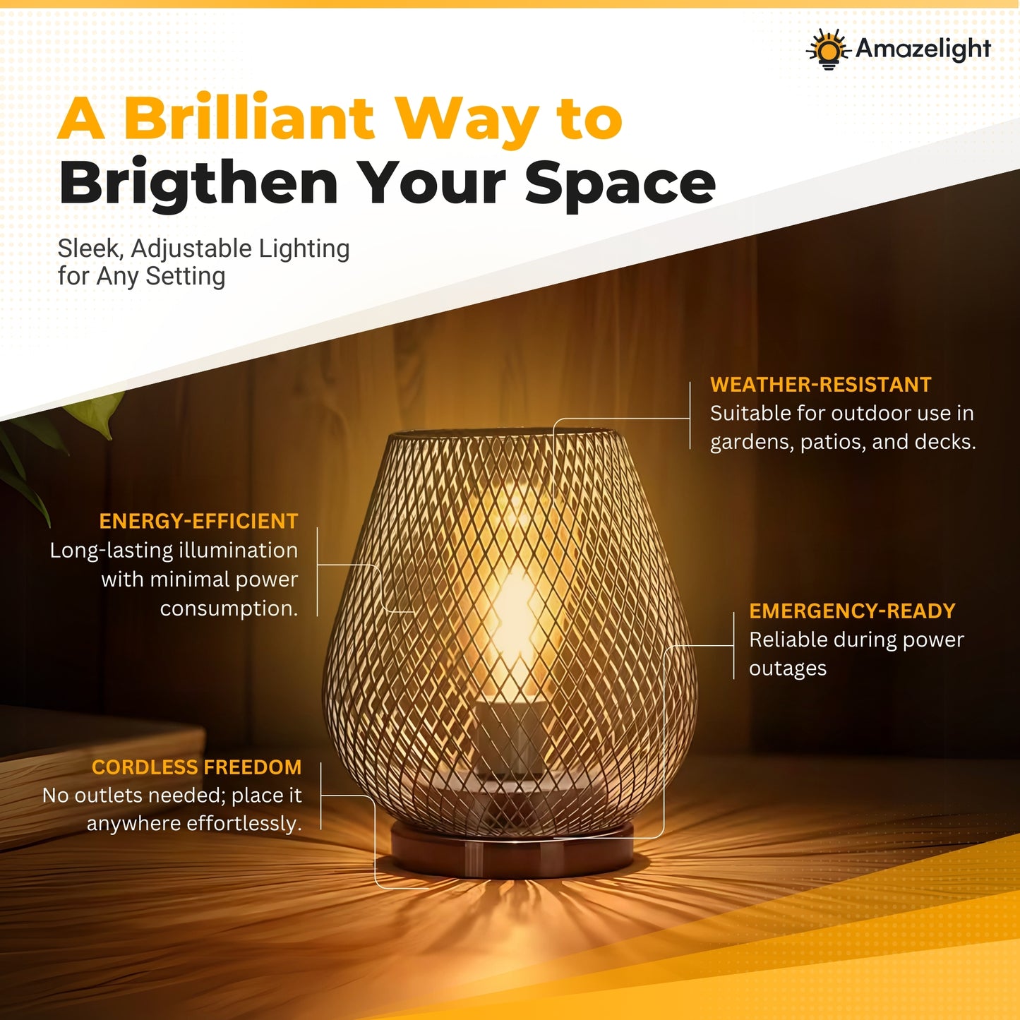 Amaze Luxury LED Lantern