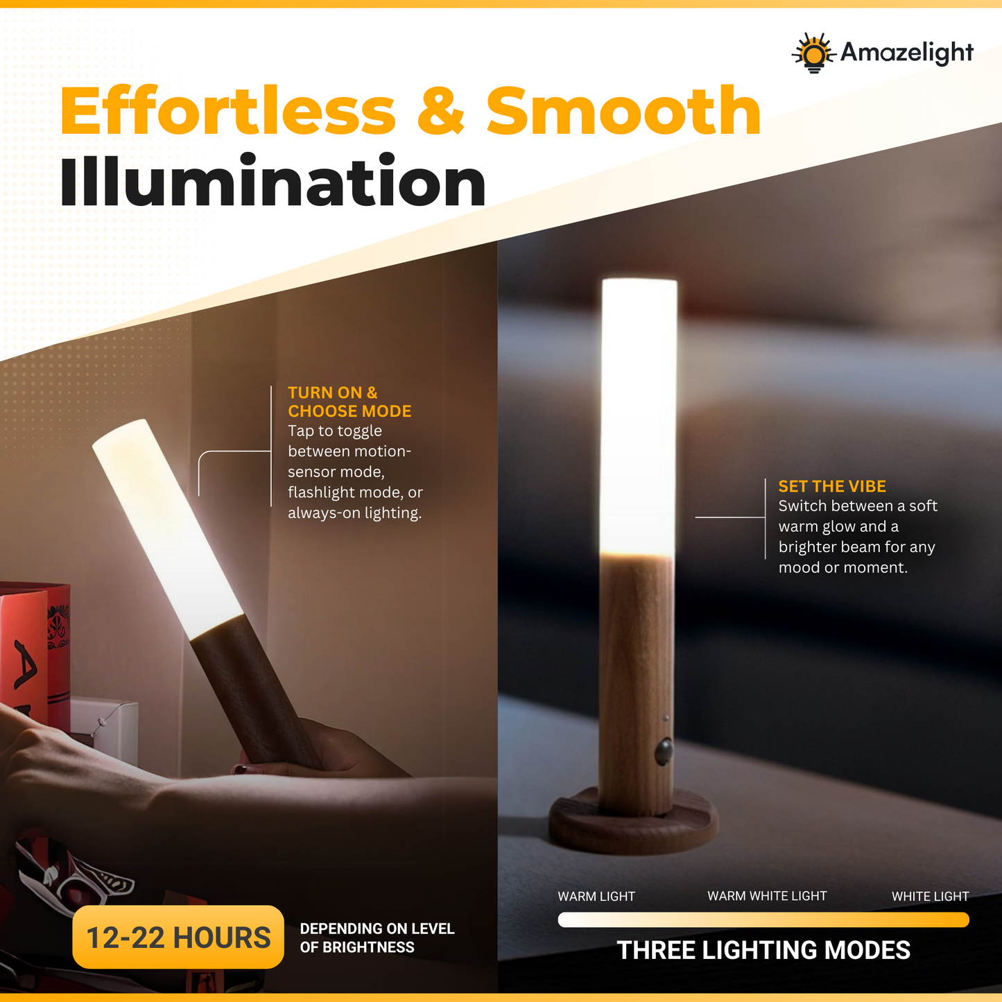 Portable Wooden Sconce